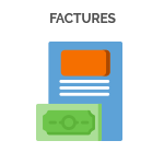 Enregistrement factures achat et vente, intégrations dans l’interface dédiée
