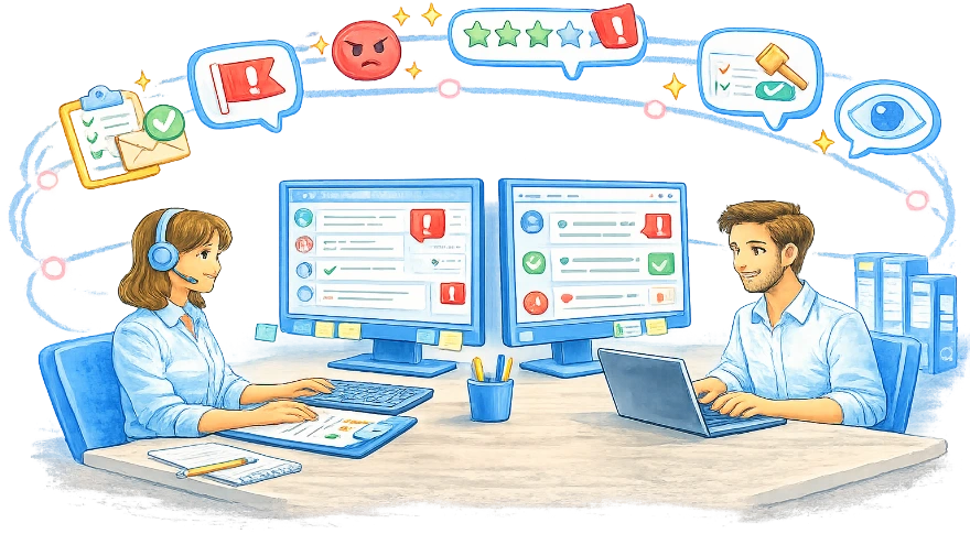 Sécurisez vos espaces d’échange et protégez durablement votre image en ligne.