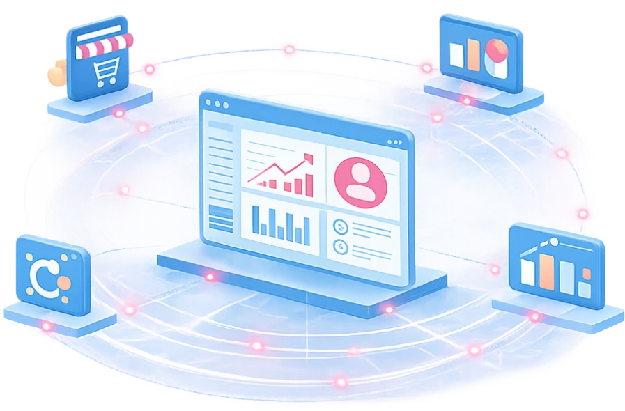 Les solutions digitales utiles et efficaces pour soutenir la croissance de votre activité, sans surinvestir ni complexifier votre organisation.